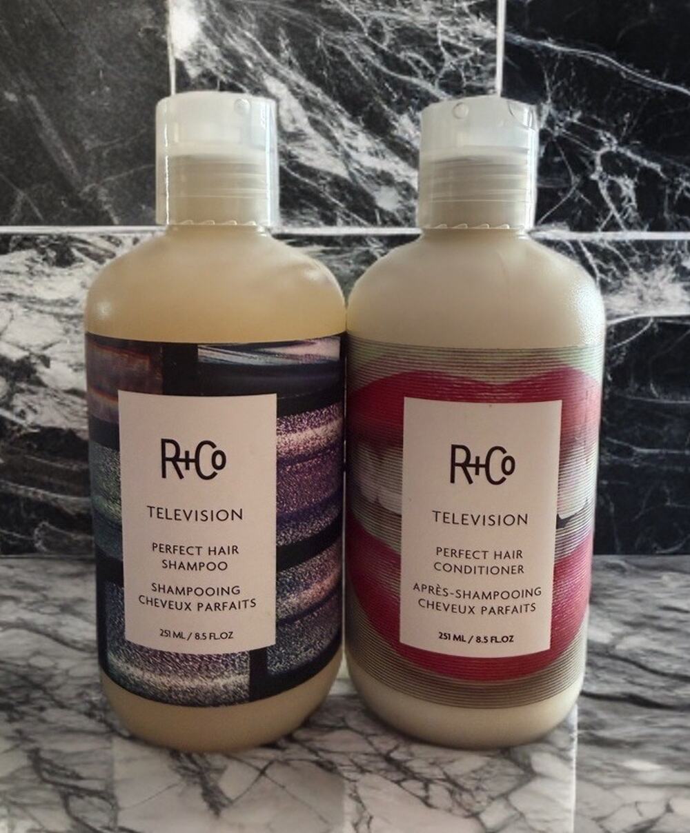 R+CO Television Perfect Hair Shampoo & Conditioner Duo Set 8.5 fl oz each SEALED